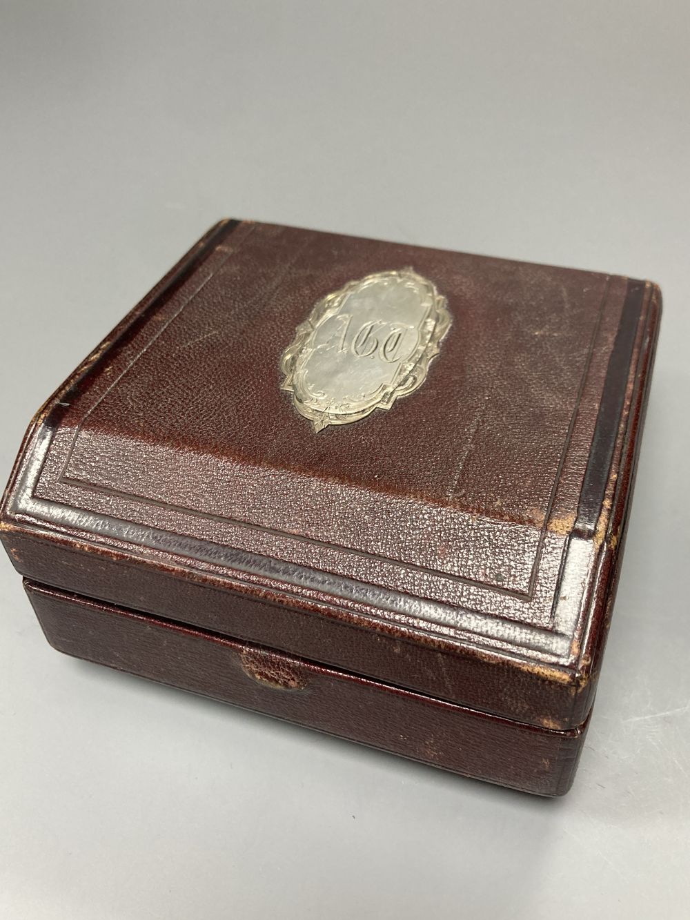 A Victorian cased three piece silver gilt travelling communion set by Edward & John Barnard, London, 1854,